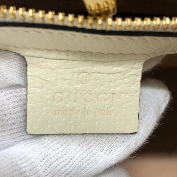GUCCI 659983 GG Repom 2WAY bag Hand Bag GG Supreme Canvas Beige/GoldHardware - Picture 14 of 16